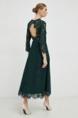 Сукня Ivy Oak колір зелений maxi розкльошена (2929689)