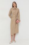 Сукня Patrizia Pepe колір бежевий midi пряма (2923951)