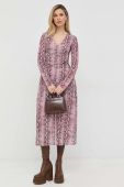 Сукня Patrizia Pepe midi облягаюча колір барвистий (2862772)