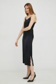 Сукня Twinset колір чорний midi пряма (3009258)