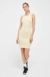 Сукня Puma колір жовтий mini облягаюча