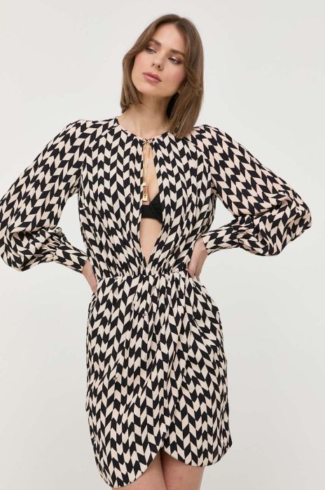 Сукня Elisabetta Franchi колір чорний mini облягаюча (3220761)