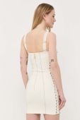 Сукня Elisabetta Franchi колір бежевий mini облягаюча (3248107)