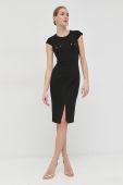 Сукня Elisabetta Franchi колір чорний midi облягаюча (2911690)