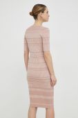 Сукня Elisabetta Franchi колір рожевий mini облягаюча (2909640)