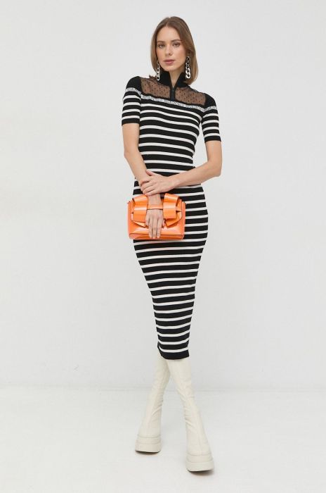 Сукня Red Valentino колір чорний midi облягаюча (2923995)