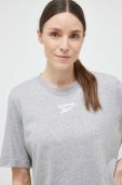 Сукня Reebok колір сірий mini oversize