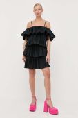 Сукня Liu Jo колір чорний mini розкльошена (3205093)