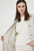 Пальто Mustang жіночий колір бежевий перехідний