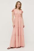Сукня Twinset колір рожевий maxi розкльошена (3210310)