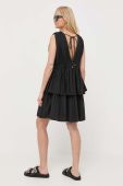 Сукня Twinset колір чорний mini розкльошена (3241875)