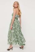 Сукня Twinset колір зелений midi розкльошена (3238654)