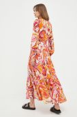 Бавовняна сукня Twinset maxi розкльошена колір барвистий (3213418)