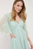 Сукня Twinset колір зелений mini розкльошена (3327067)