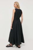 Сукня Twinset колір чорний maxi розкльошена (3241903)