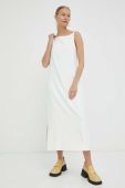 Сукня Drykorn колір бежевий midi пряма (3229539)