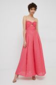Сукня Emporio Armani колір рожевий maxi облягаюча