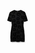 Сукня Desigual колір чорний mini облягаюча (3058545)