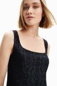Сукня Desigual колір чорний mini пряма (3053348)