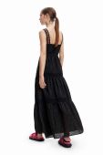 Сукня Desigual колір чорний maxi пряма (3145035)