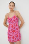 Сукня Billabong колір фіолетовий mini пряма