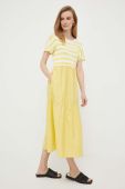 Сукня Pennyblack колір жовтий midi розкльошена