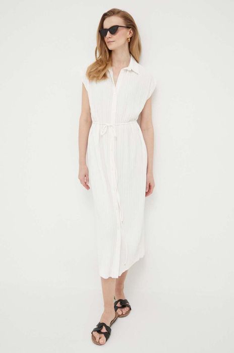 Сукня Pennyblack колір бежевий midi oversize