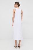 Сукня Max Mara Leisure колір білий midi пряма