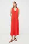 Сукня Max Mara Leisure колір помаранчевий midi пряма