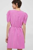 Сукня United Colors of Benetton колір рожевий mini пряма
