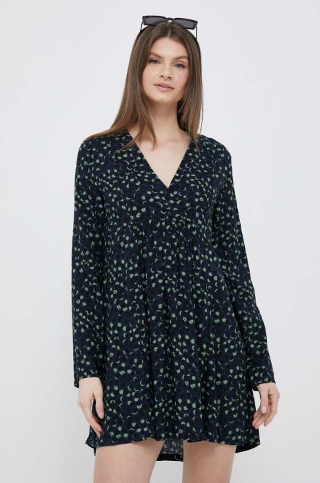 Сукня United Colors of Benetton колір синій mini розкльошена (3167439)