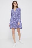 Сукня United Colors of Benetton колір фіолетовий mini розкльошена (3170906)