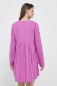 Сукня United Colors of Benetton колір фіолетовий mini розкльошена (3170911)