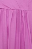 Сукня United Colors of Benetton колір фіолетовий mini розкльошена (3170911)