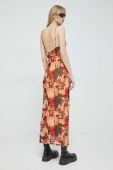 Сукня HUGO колір помаранчевий maxi пряма