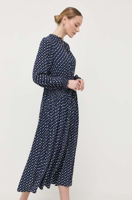 Сукня BOSS midi пряма колір барвистий