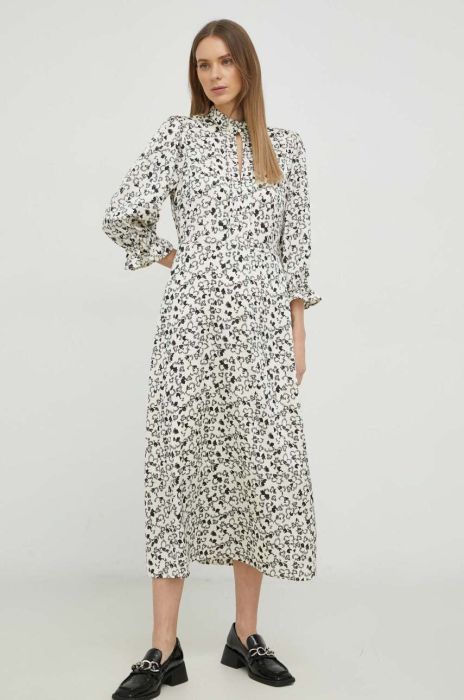 Сукня Bruuns Bazaar Acacia Clarena midi пряма колір барвистий