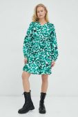 Сукня Marc O'Polo колір зелений mini розкльошена