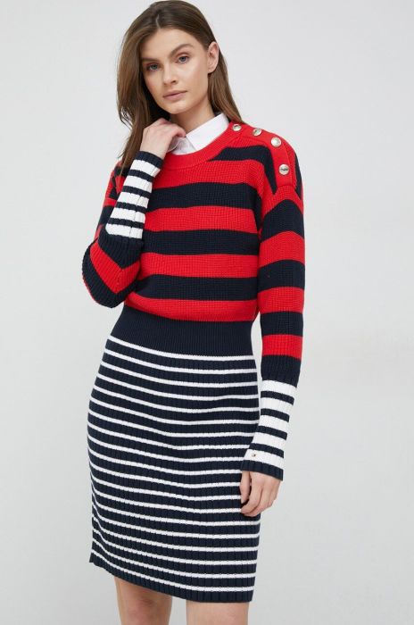 Сукня Tommy Hilfiger колір синій mini облягаюча (3028849)
