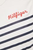 Бавовняна сукня Tommy Hilfiger колір бежевий midi пряма