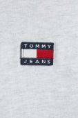 Бавовняна сукня Tommy Jeans колір сірий mini oversize
