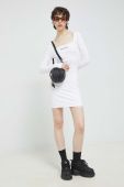 Сукня Tommy Jeans колір білий mini облягаюча (2997006)