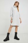 Бавовняна сукня G-Star Raw колір сірий mini oversize (2948228)