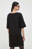 Бавовняна сукня Armani Exchange колір чорний mini oversize (3058581)