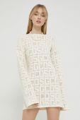 Сукня GCDS колір бежевий mini пряма