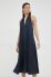 Сукня Samsoe Samsoe колір синій midi пряма