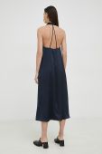 Сукня Samsoe Samsoe колір синій midi пряма