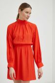 Сукня Samsoe Samsoe колір помаранчевий mini розкльошена (3028866)