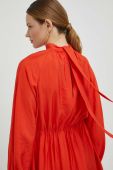 Сукня Samsoe Samsoe колір помаранчевий mini розкльошена (3028866)