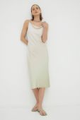 Сукня Samsoe Samsoe колір білий midi пряма